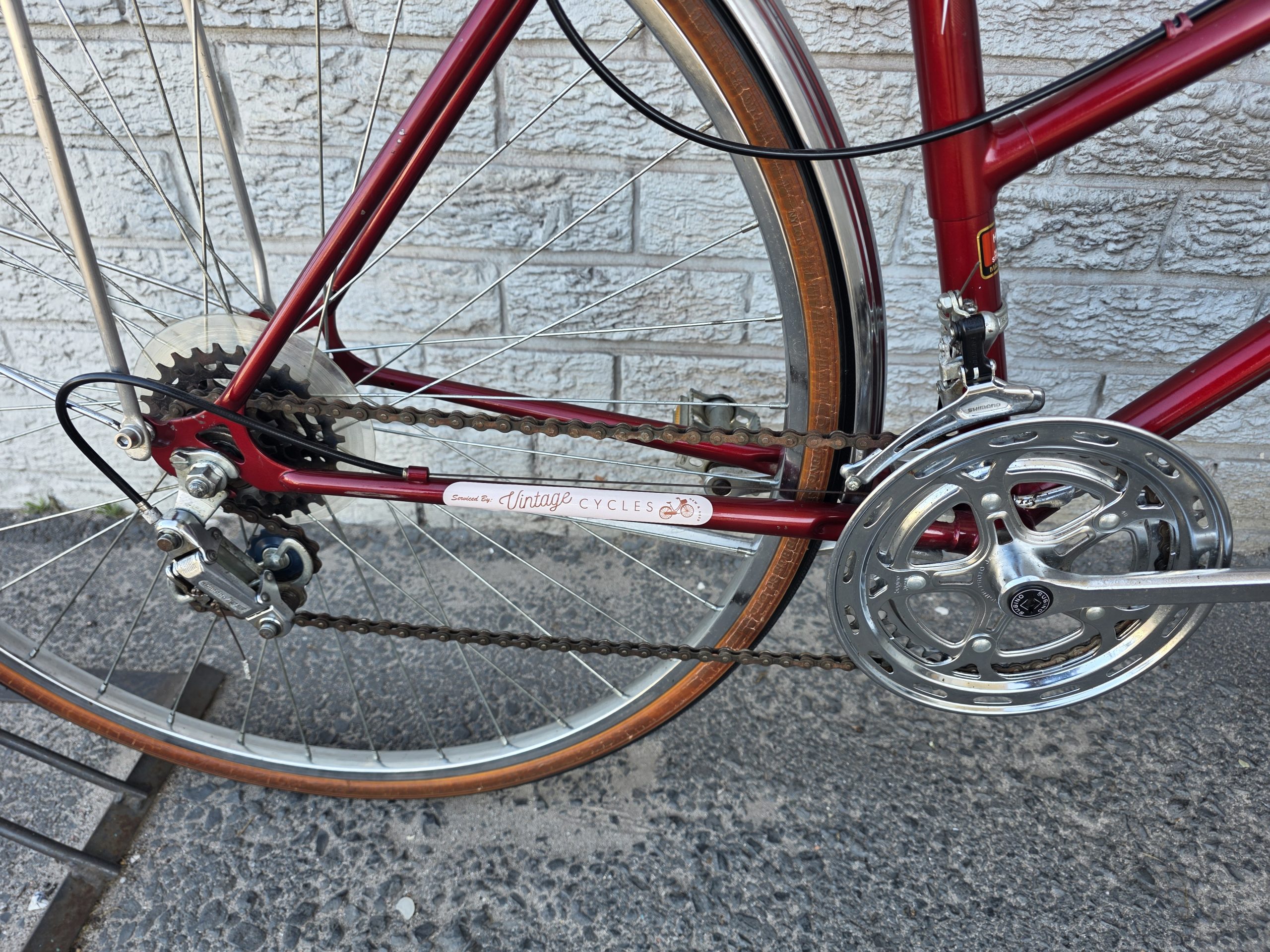 Imported Pre-Owned 1980s Vintage Graecross Top-Ten 10 Speed Commuter - Image 6